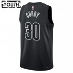 Brooklyn Nets Trikot Seth Curry 30 Jordan 2022-23 Statement Edition Schwarz Swingman - Kinder